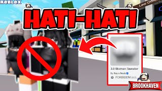 Hati Hati Jika Menggunakan 30 Woman Sweater Di Brookhaven Sesuatu Terjadi