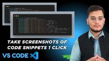 How to Take Code Screenshots in VS Code 2025 - Must-Know Trick VS CODE | Code Snippets in VS Code