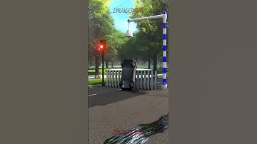 How about this road Zebra Crossing🤯3D Special Effects | 3D Animation #shorts #vfx
