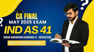 IND AS 41 Part-2 : Agriculture Accounting Standard Sep 2025 Exam