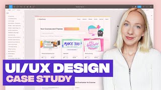 UX/UI Design Case Study: Online Course Platform (Teachery)