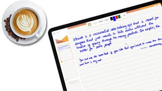 Whink: A Minimalist Note-Taking App for the iPad| Paperless X screenshot 4