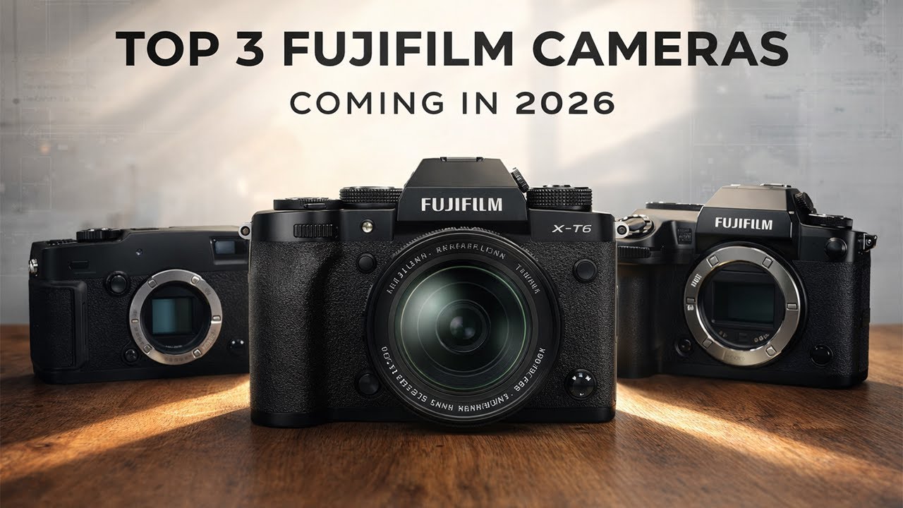 Top 3 Fujifilm Upcoming Cameras in 2026 - YouTube