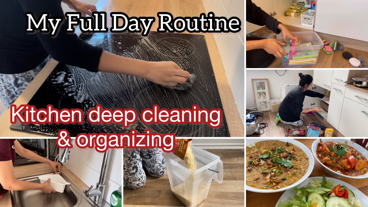My productive morning to evening routine in new home | Deep kitchen ...