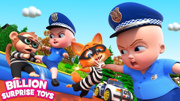 🔴Beware! Stranger thieves attack in the kids park - Kids Police Stories