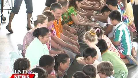 Lao NEWS on LNTV: VIS celebrates Lao New year whic...