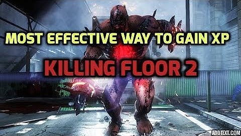 MOST EFFECTIVE WAY TO LEVEL UP IN KILLING FLOOR 2 (NO GLITCH)