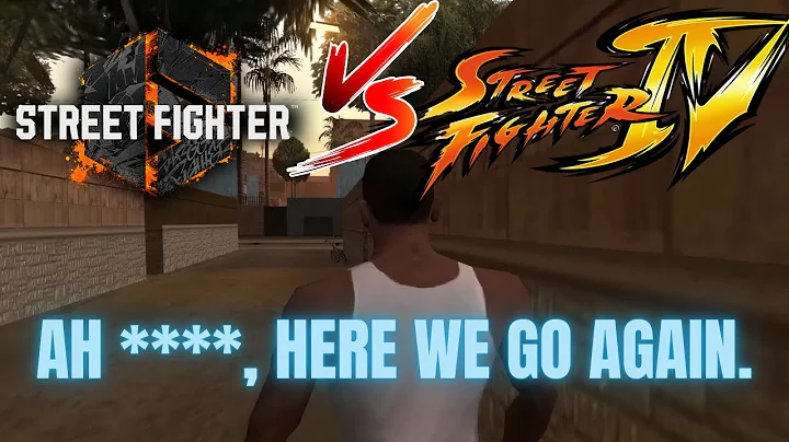 Here we go again, Street Fighter 4 vs Street Fighter 6!!!