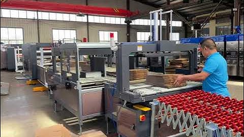 FFG /auto casemaker flexo inline folder gluer machine