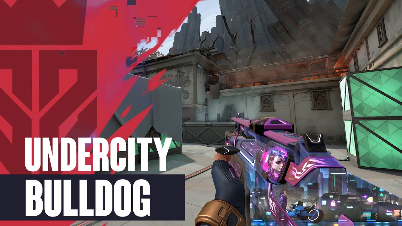 Undercity Bulldog Skin Showcase - Valorant Undercity Skins