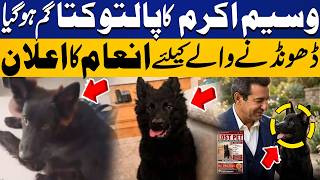 Wasim Akram's Pet Dog Goes Missing | Reward Announced for Its Safe Return | Capital TV Wasim Akram's Pet Dog Goes Missing | Reward Announced for Its Safe Return | Capital TV