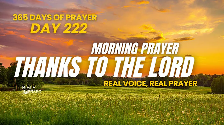 Day 222 of 365 Days of Praye🙏 Thanks to the Lord – Grateful Praise | Psalm 7:17 NIV