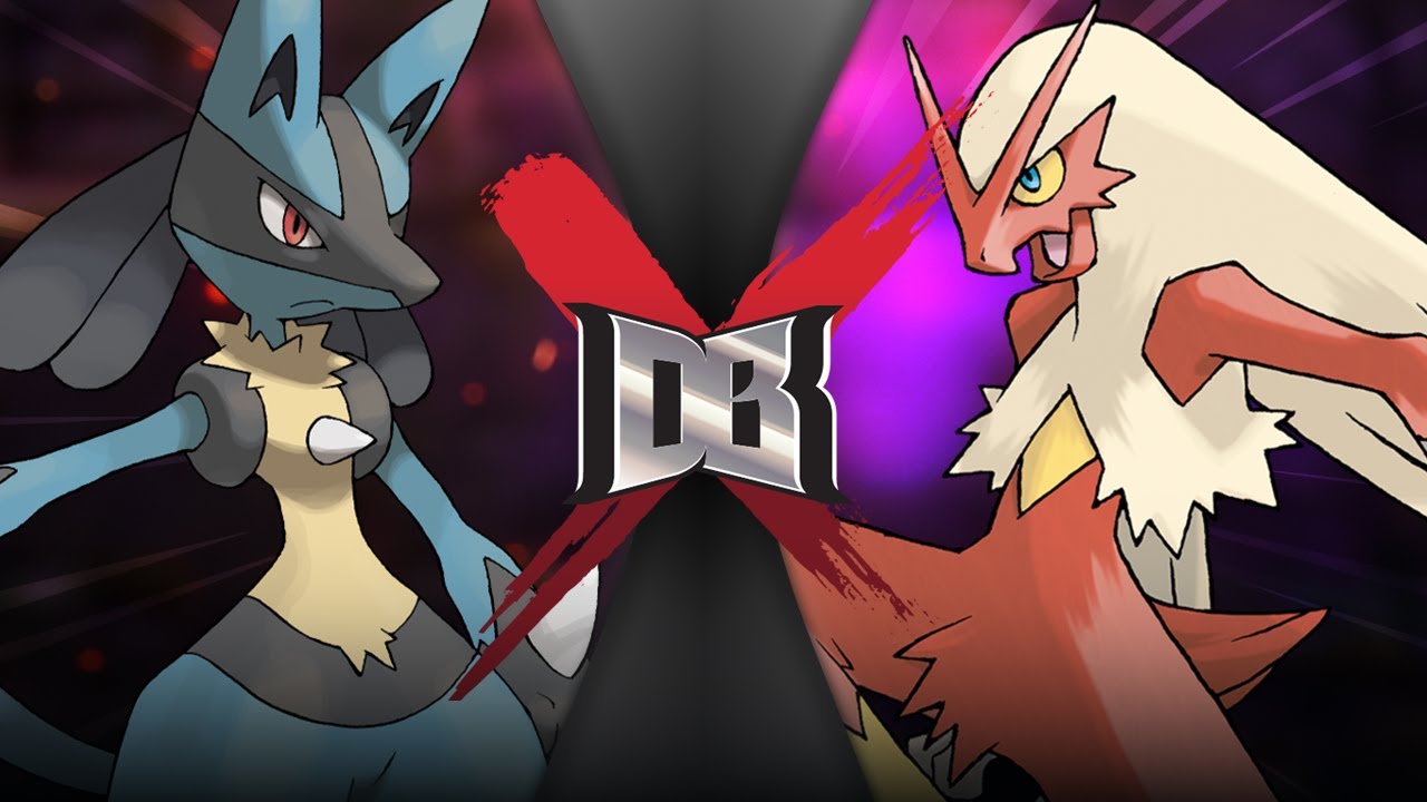 Blaziken and lucario