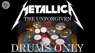 Metallica - The Unforgiven (Drum Backing Track) Drums Only (SSD 5.5 Black Kit)