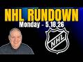 Monday NHL Rundown Picks - 5/18/26 l Craig Trapp NHL Betting Picks & Predictions