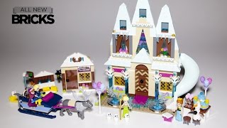 lego arendelle castle celebration