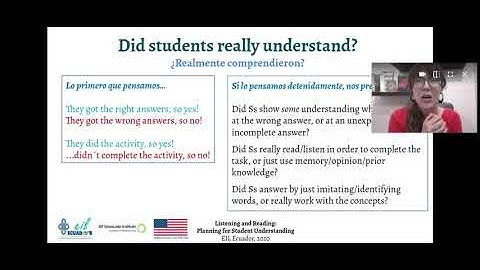 Planning for Student Understanding 11: Reflecting on My PDP Lesson