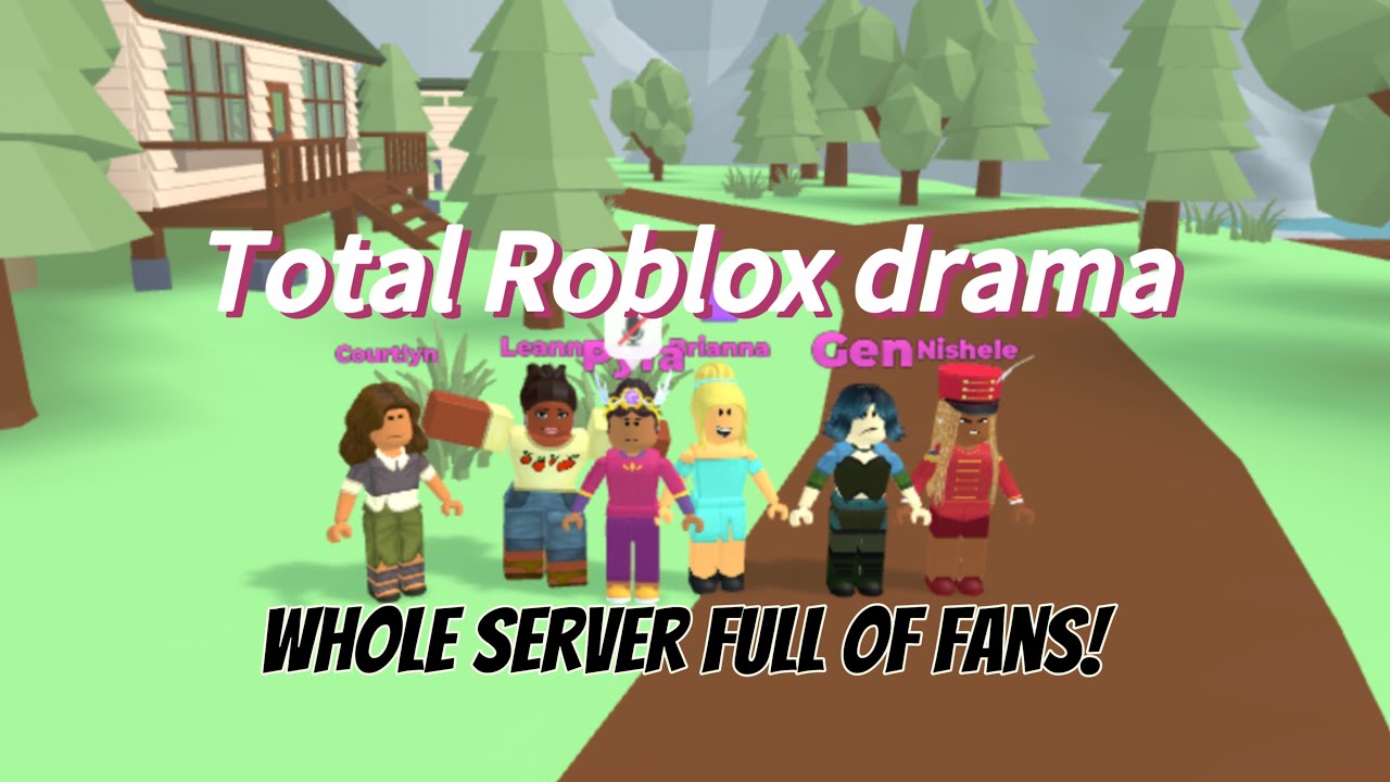 Full Server of Fans in Total Roblox Drama!! (WHO WINS?!!? 😳)