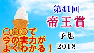 【競馬】帝王賞 2018予想 （走破タイムで力を計る！）ヨーコヨソー