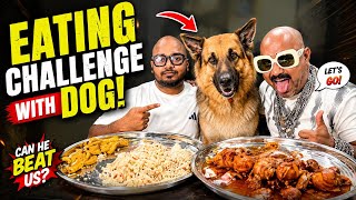 Eating Challenge With Dog!