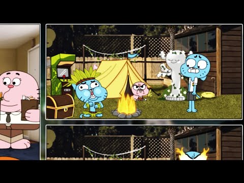 The Amazing World of Gumball - Home Alone Survival - The End [Cartoon Network Games]