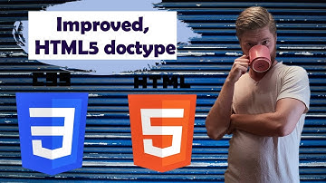 Lesson 34. Improved HTML5 doctype. HTML for beginners