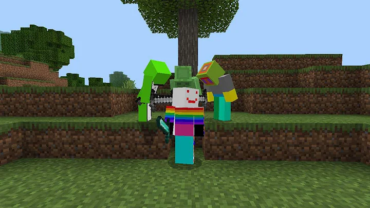 Minecraft Speedrunner VS 3 Pros REMATCH