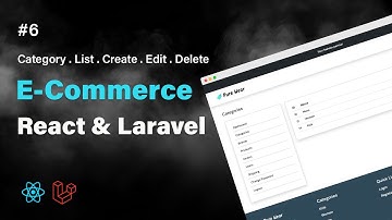 React & Laravel E-Commerce Project #6: Category CRUD | PHP Tech Life Hindi