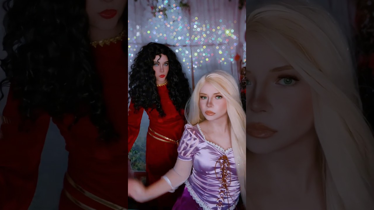 Watashi wa star 🌟 | Mother Gothel & Rapunzel@nikkihatsunecosplay#cosplay | Tangled