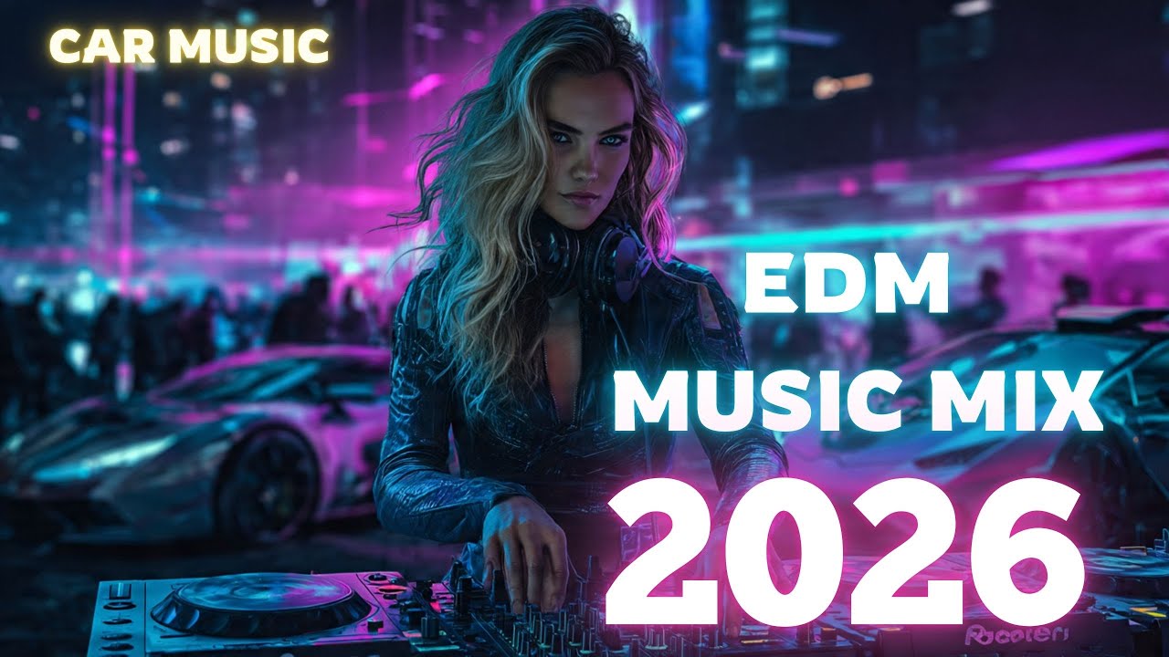 EDM-музыкальный микс - EDM-микс с усиленными басами 2026 | Клубный хит, музыка для автомобиля 🚗 М...