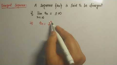 Divergent sequence#Real Analysis#Bsc#Msc Mathematics#college#university mathematics