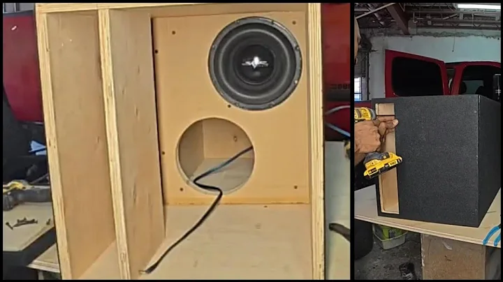 How To Build A 6th Order Bandpass Subwoofer Enclosure.