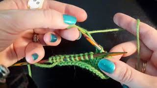 Twisted Yarnover