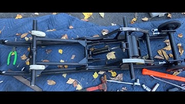 Rebuilding the Suspension from the 1972 Polaris Colt