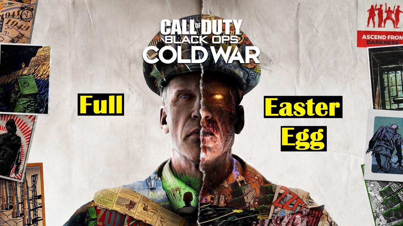 Die Maschine Full Easter Egg Playthrough (Cold War Zombies) - YouTube