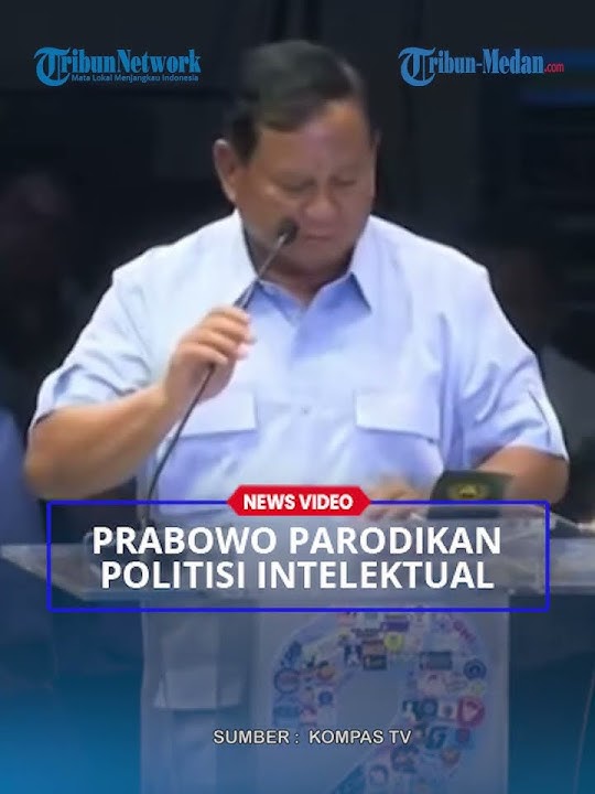 PRABOWO SUBIANTO Singgung Politikus Intelektual hingga Ngaku Was-was Debat Capres!