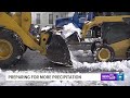 Carbon County is getting ready for another bout of precipitation