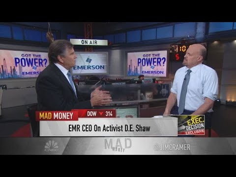 Jim Cramer's interview with Emerson Electric CEO