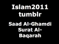 Saad alghamdi surat albaqarah chapter 02  quran recitation