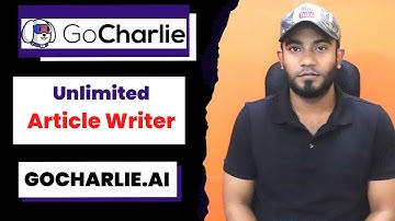 GoCharlie  Review | GoCharlie AI Article Writer | Best AI Writer & Image Generator