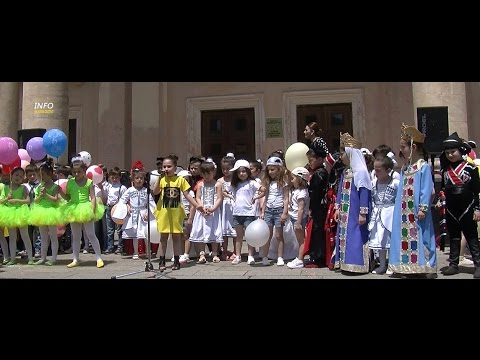 ბავშვთა დაცვის დღეს ბაღების აღსაზრდელებმა კონცერტი მიუძღვნეს