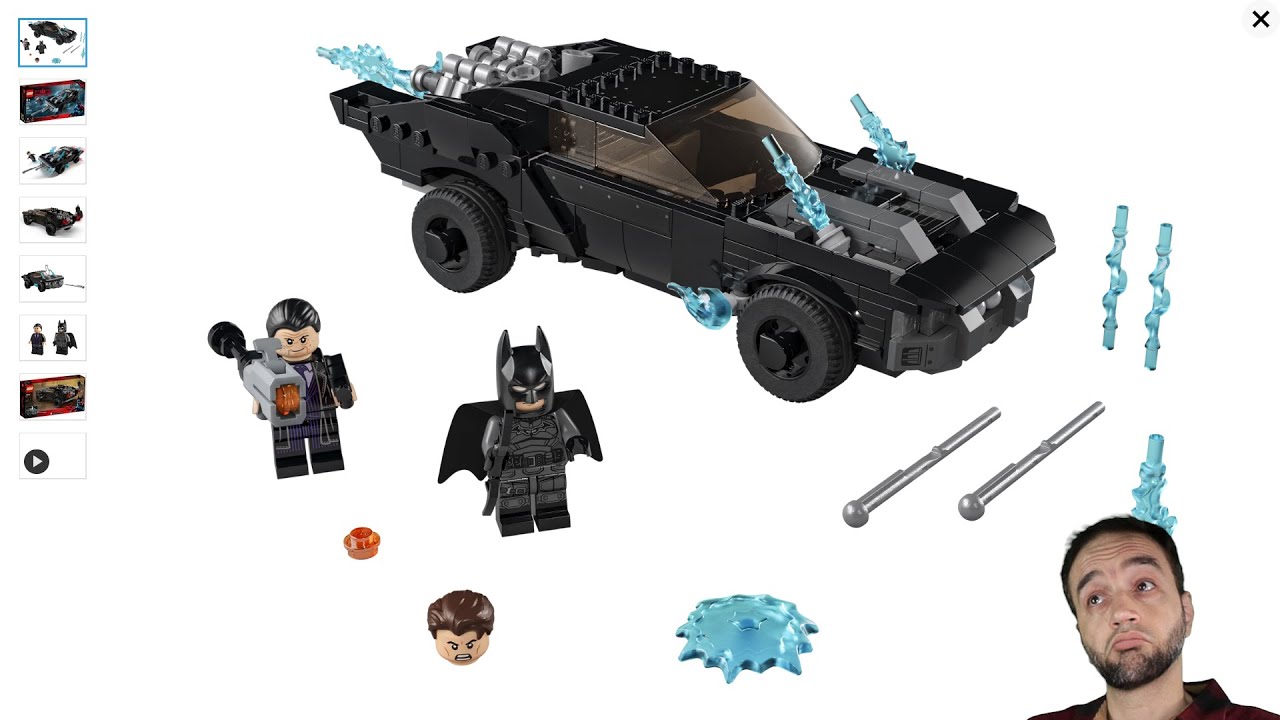 The Motorcycle From 'The Batman' Is Now a Lego Set – Robb Report