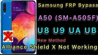 Samsung A50 (SM-A505F)U9 UA Frp Unlock/Google Account Bypass A505F Android 11/Alliance X Not Working