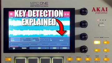 AKAI MPC ONE - How To Use Key Detection Explained! Firmware 2.10