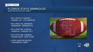 Four Florida State football players selected in 2021 NFL Draft