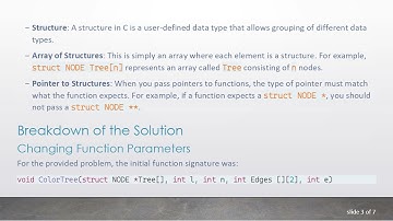 How to Pass an Array of Structures to a Function as a Pointer in C