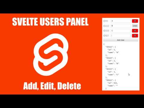 Svelte advanced tutorial