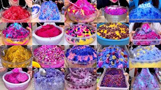 COLORFUL SATISFYING CRUNCH/ AI ICE EATING ASMR