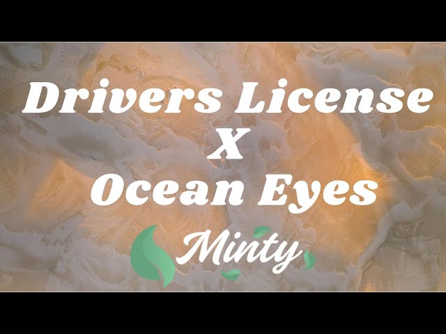 Olivia Rodrigo - Drivers License X Ocean  Eyes [Carneyval Mashup] class=