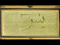 Surah yaseen  beautiful recitation and visualization of the holy quran heart touching voice  as i